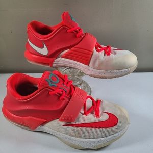 Nike KD VII 7 Christmas Egg Nog Kevin Durant shoes Size 7 boy's - men